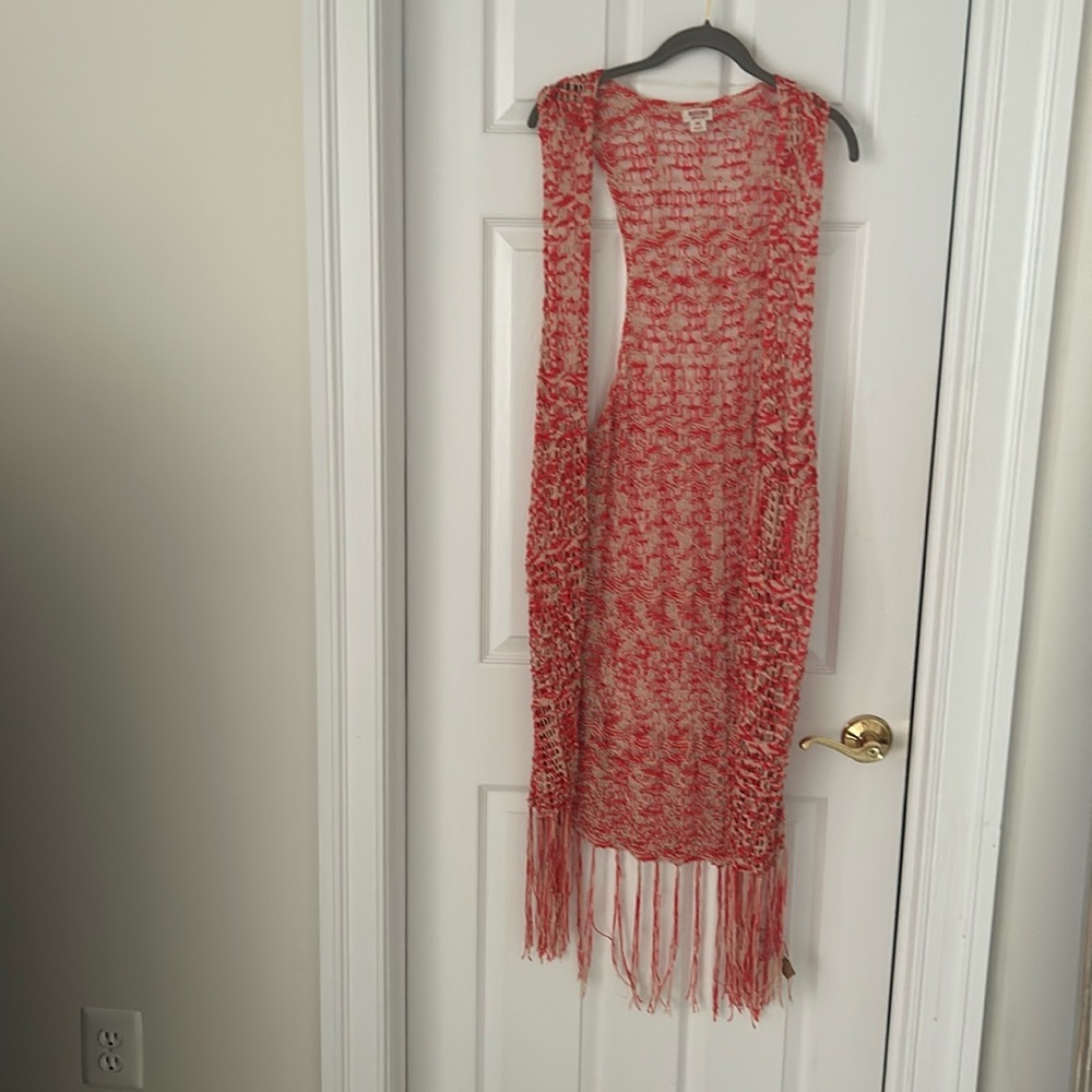 EUC! Mossimo Knit Vest/CoverUp